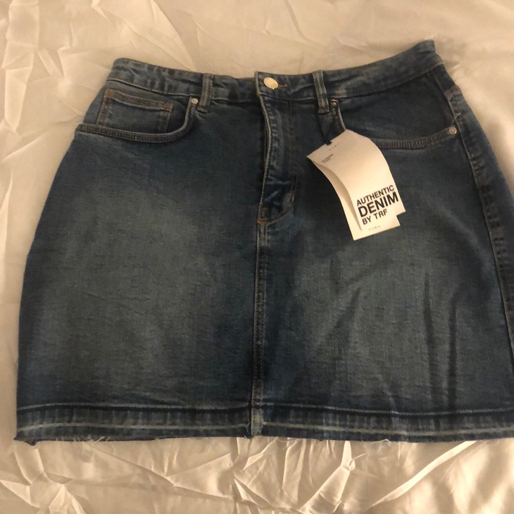 TRF by Zara- High rise mini skirt